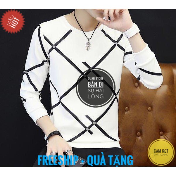 Áo Thun Nam Tay Dài Phong Cách Thời Trang Hàn Quốc TD11- QSTORE