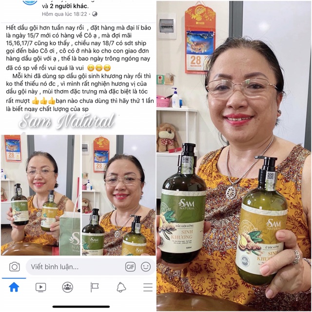 Ủ Tóc Gừng Sinh Khương Mẫu Mới 500ml 100% Chính Hãng | BigBuy360 - bigbuy360.vn