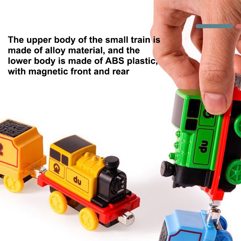 Set 40 Món Đồ Chơi Xe Lửa Thomas Và Những Người Bạn Bằng Kim Loại Nam Châm