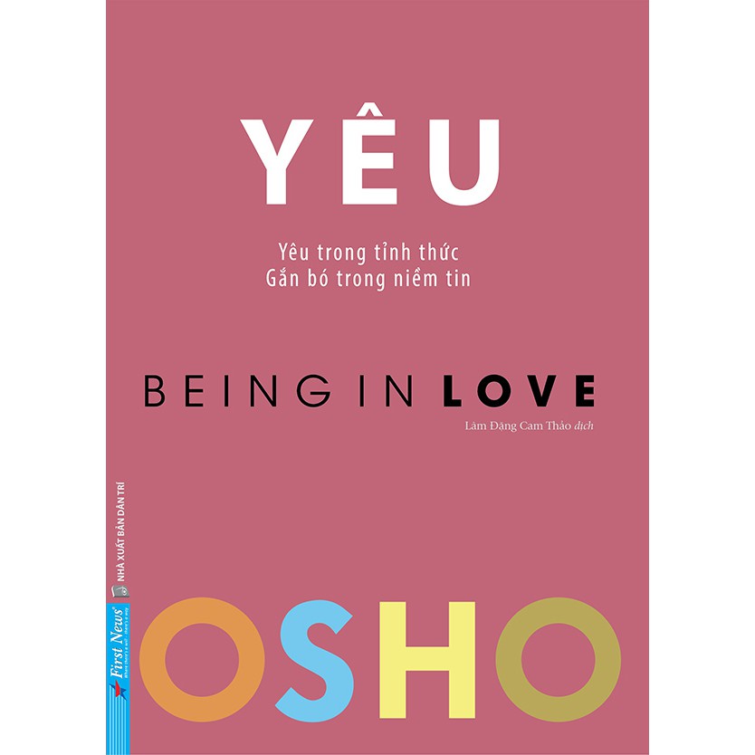Sách - Combo OSHO Yêu + OSHO Từ bi + OSHO Trò chuyện với vĩ nhân - FirstNews
