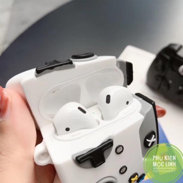 ☘️Tặng kèm móc treo☘️ Case bao airpod silicon 1 2 3 Pro Tay cầm chơi game Xbox- Vỏ bọc đựng tai nghe không dây i11 i12..