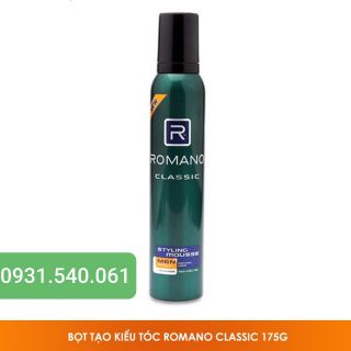 MOUSSE TẠO KIỂU TÓC ROMANO 175G.