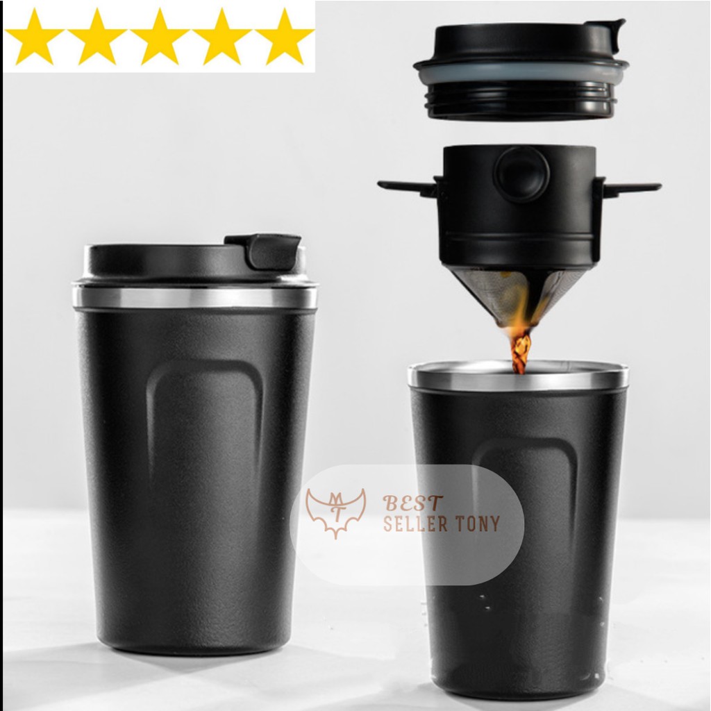 Máy Pha Cà Phê Gói cầm tay tiện lợi Cup 2 Min Espresso có thể dùng trên ô tô