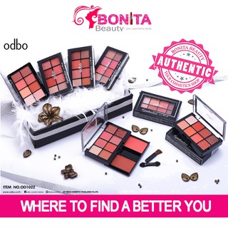 Phấn Mắt và Má Hồng Odbo Eyeshadow And Blush Od1022