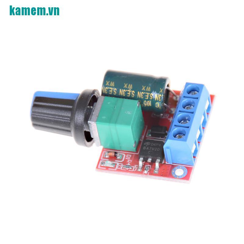Bộ Điều Khiển Tốc Độ Động Cơ Một Chiều Mini Dc Pwm 5a 4.5v-35v | BigBuy360 - bigbuy360.vn