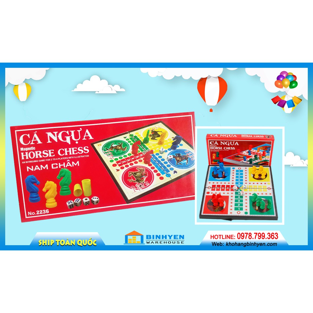 Cờ cá ngựa có nam châm