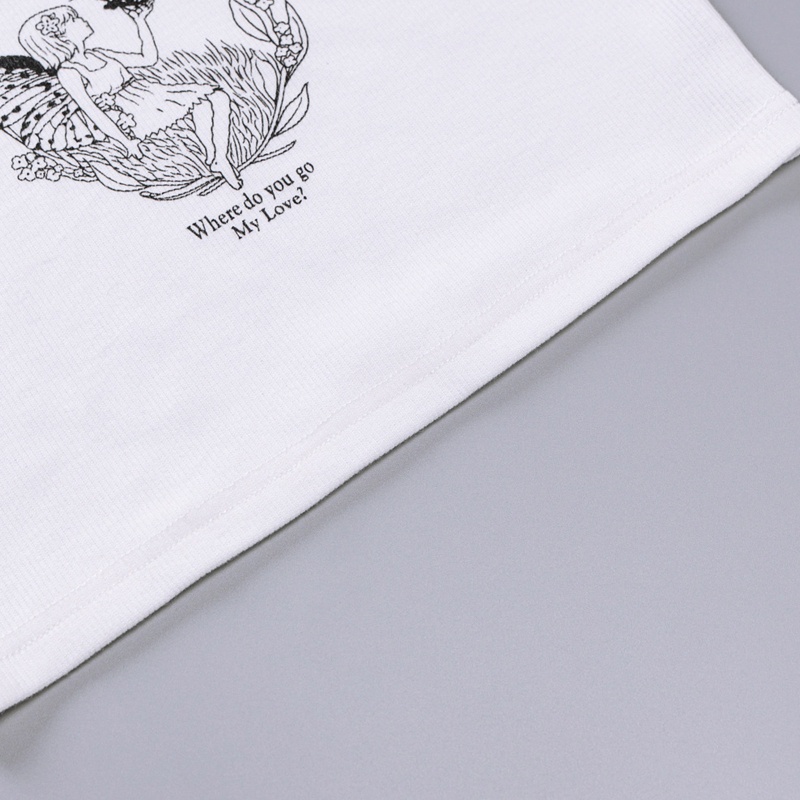 Brroa Áo Crop Top Không Tay Cổ Xẻ Có Gân Cơ Bản Dành Cho Nữ Vào Mùa Hè