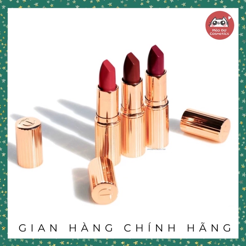 Son CHARLOTTE TILBURY Limited màu Walk Of Shame và Super Starlet