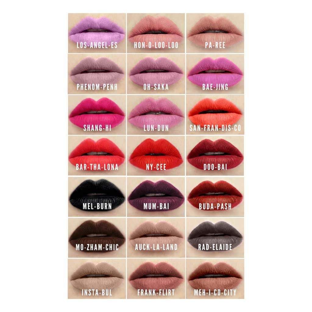 Son Kem Lì Lâu Trôi Mịn Môi - Australis Velourlips Matte Lip Cream