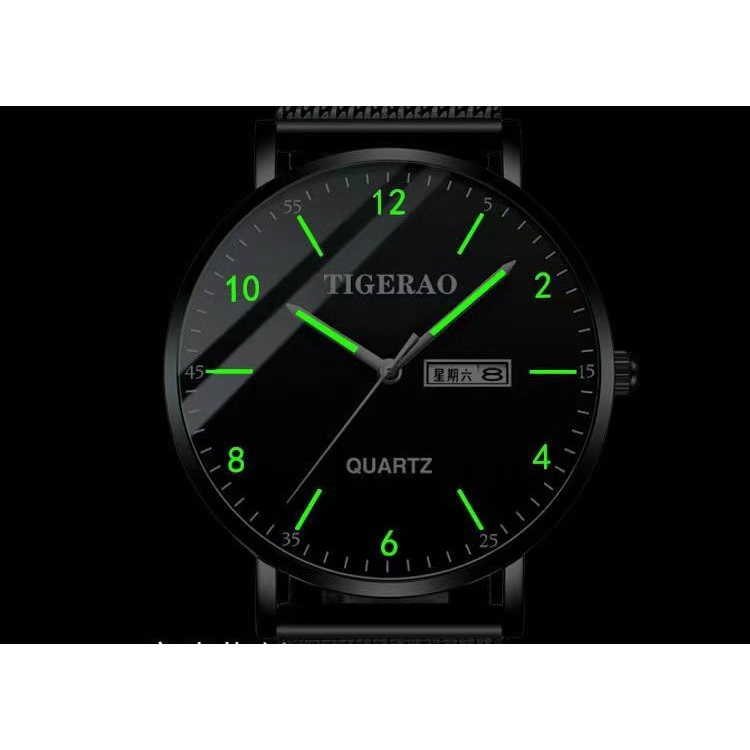 Đồng Hồ Cơ Tự Động Phong Cách Hàn Quốc / Lịch Đôi / Chống Thấm Nước / Phát Sáng / Thể Thao / Siêu Mỏng Cho Nam