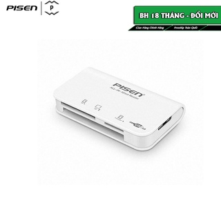 Đầu đọc thẻ đa năng pisen all-in-one usb 3.0 - hàng chính hãng, bảo hành 18 tháng