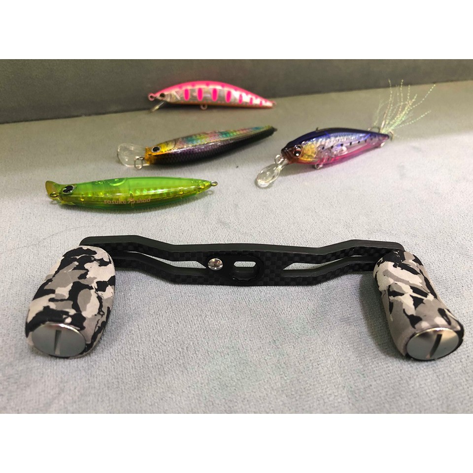 Bộ tay quay Carbon dành cho máy ngang 8*5mm