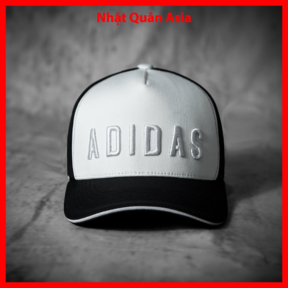 Mũ nón kết lưỡi trai Adidas Original đen thêu chữ nổi cao cấp form đẹp cá tính