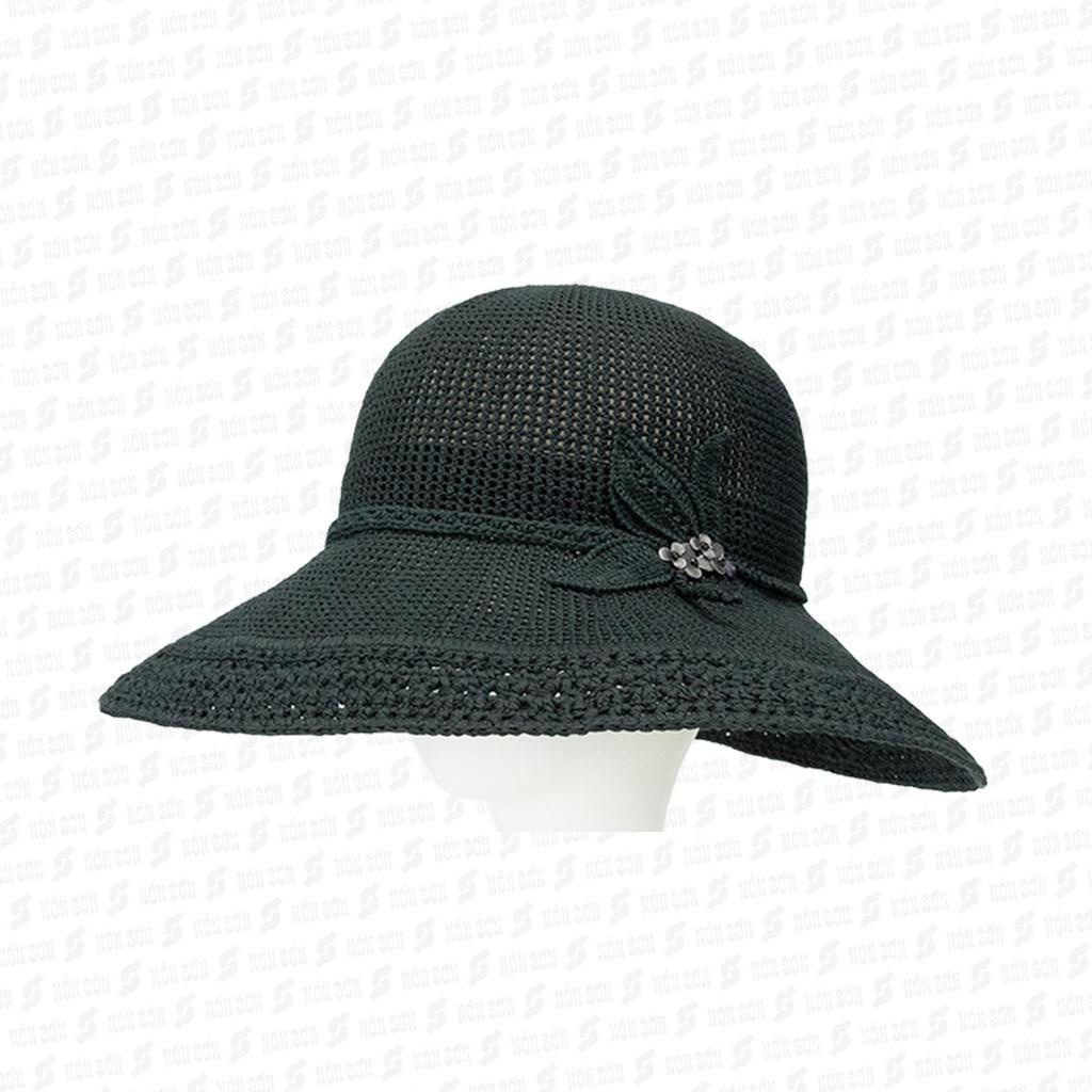 Mũ vành đan tay cao cấp thời trang NÓN SƠN-DH143-XR1