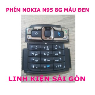 PHÍM NOKIA N95 8G MÀU ĐEN
