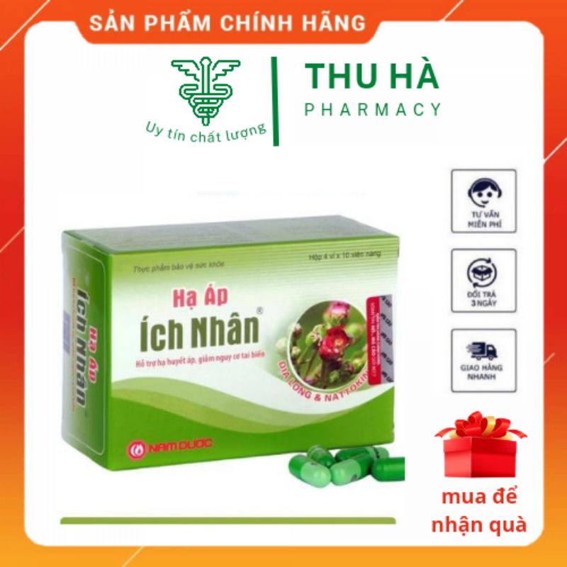Hạ áp ích nhân - Hỗ trợ hạ và ổn định huyết áp date mới nhất 2025