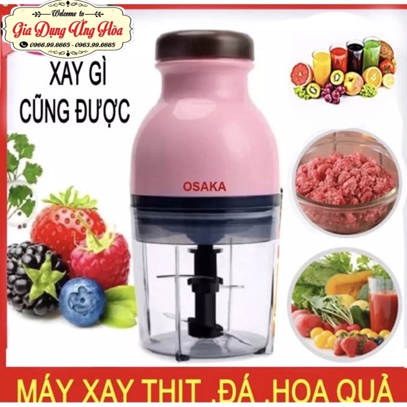 Máy xay đa năng OSAKA/ HDA Xay thịt xay đá xay Mẫu mới nhất