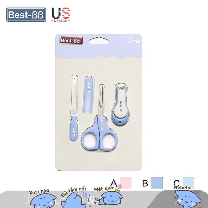 VỈ BẤM MÓNG ĐA NĂNG 3 CHI TIẾT BEST BB CHO BÉ