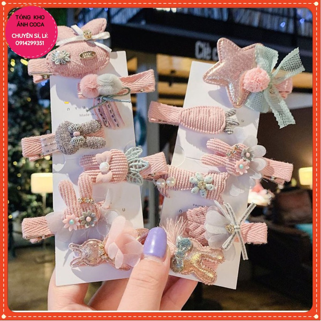 [FREESHIP]Kẹp Tóc Cho Bé🔥Kẹp Tóc Nữ🔥Kẹp tóc trái cây cute
