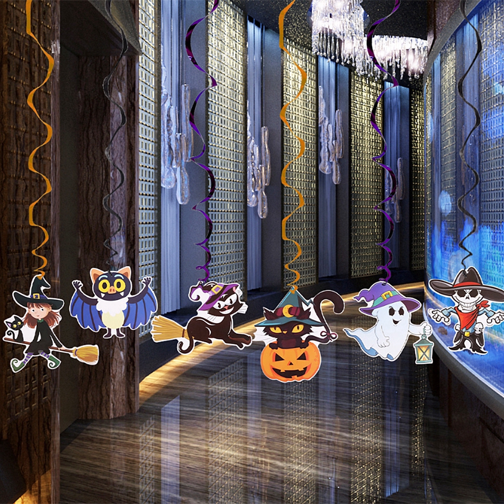 Set 6 phụ kiện trang trí Halloween dễ thương