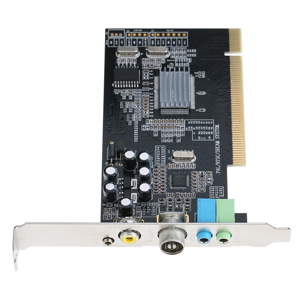 Ĩ PCI Internal TV Tuner Card MPEG Video DVR Capture Recorder PAL BG PAL I NTSC SECAM PC PCI Multimedia Card Remote