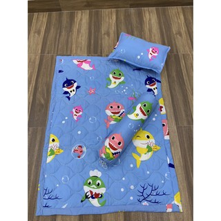 Chọn bộ 5 món mẫu Baby Shark - Có bán lẻ chăn, gối, gối ôm, vỏ gối, ruột gối
