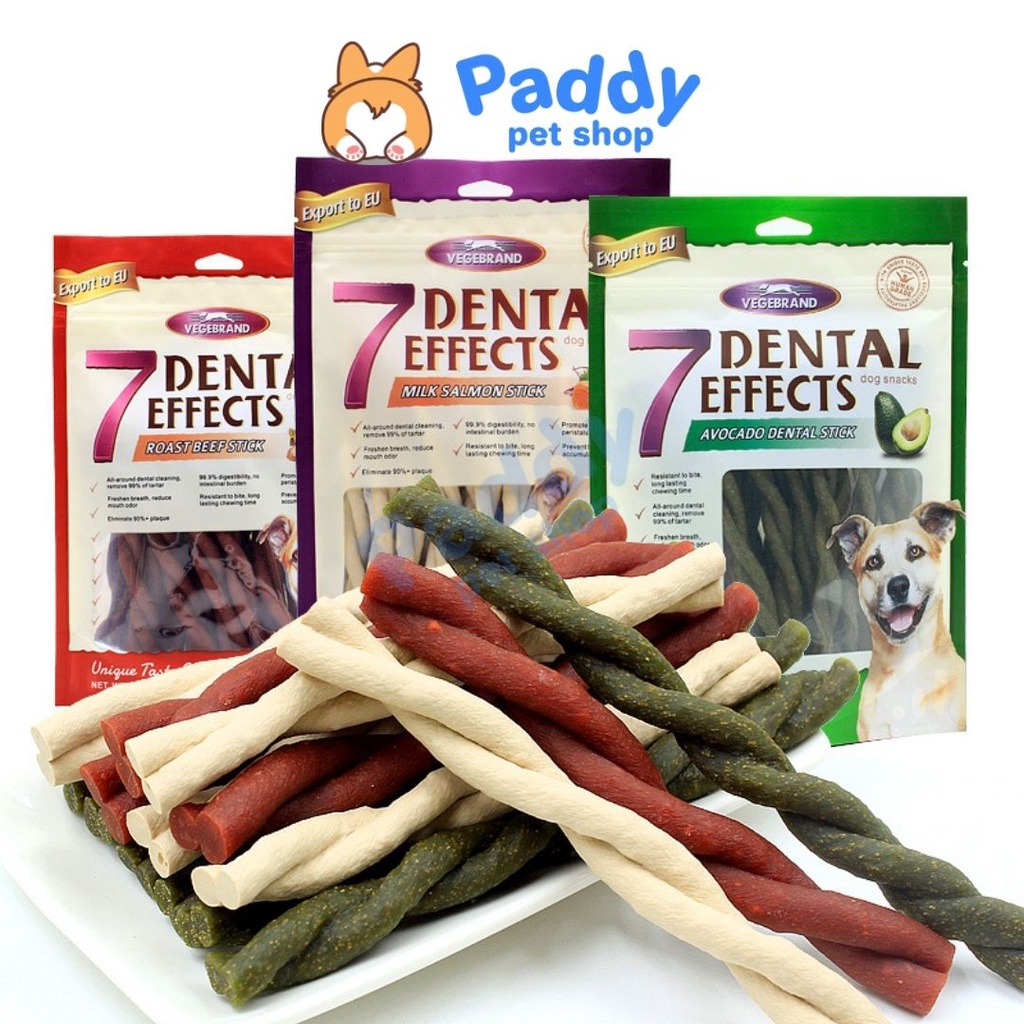 Xương Gặm 7 Dental Effects Snack Sạch Răng Cho Chó