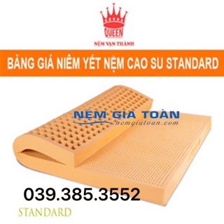 Nệm Cao Su Vạn Thành Standard 120x200x10cm