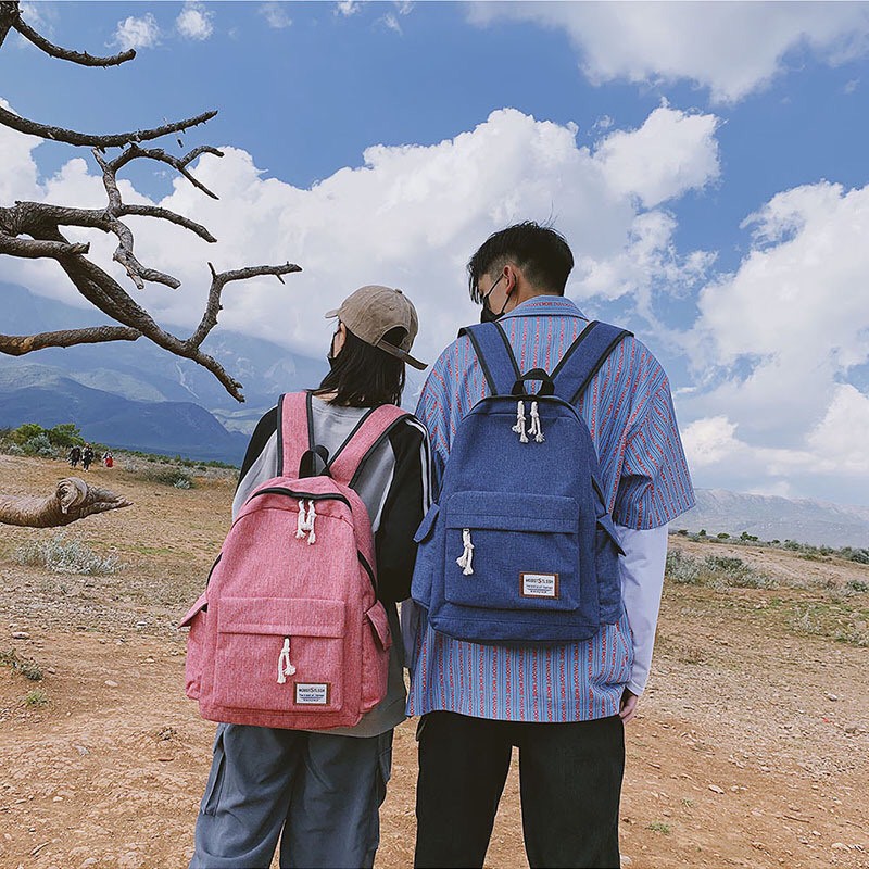 Balo thời trang Hàn Quốc dành cho nam nữ cá tính siêu nhẹ đi học đi chơi đi du lịch E144