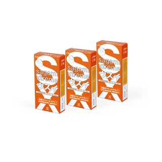 Combo 3 hộp Sagami Xtreme LOVE ME GOLD