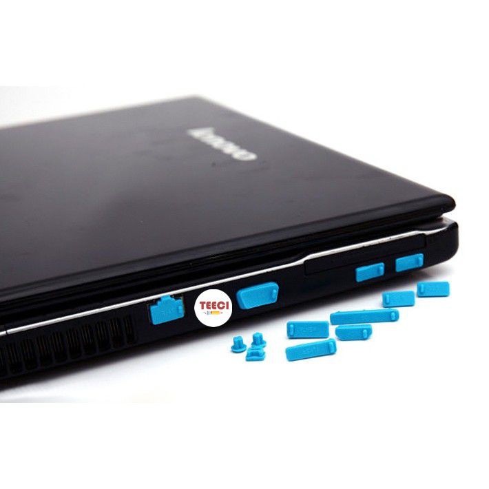 Bộ 13 Nút Vỏ Cắm Silicon Chống Bụi Bọc Cổng Giắc Cắm USB Laptop Tiện Lợi U112