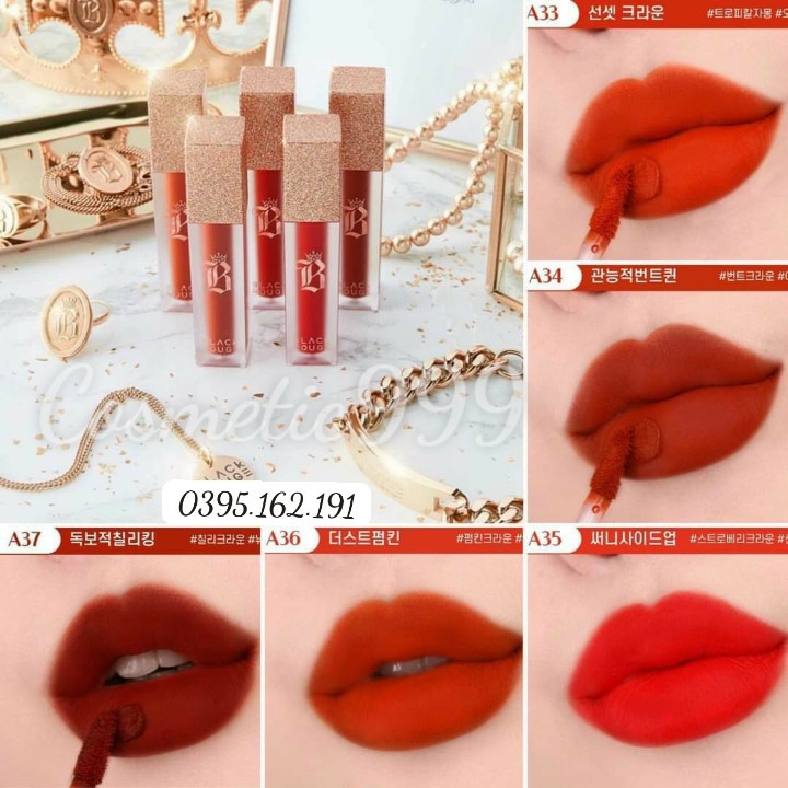 [Auth 100%-sẵn] Son black rouge ver 7-cosmetic999