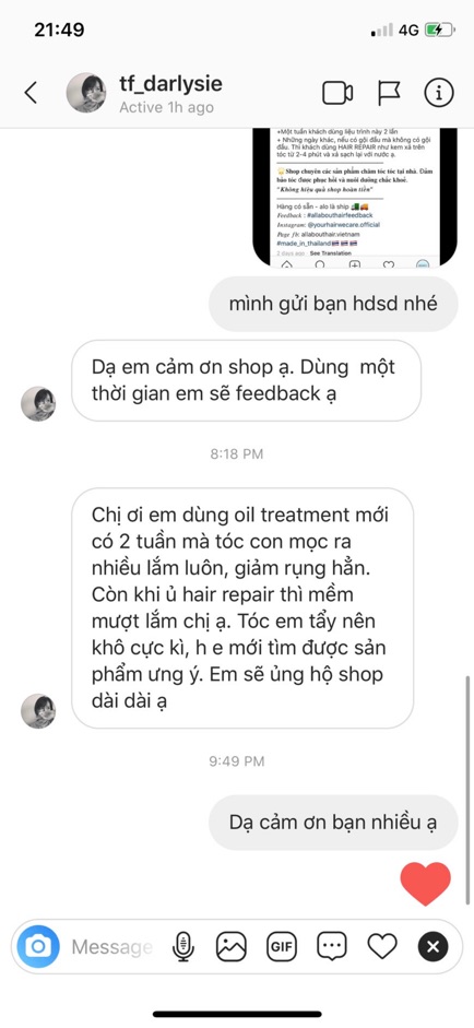 Dầu ủ (Oil Treatment) TẶNG KEM Ủ MINI + NÓN TRÙM 🎁 | BigBuy360 - bigbuy360.vn