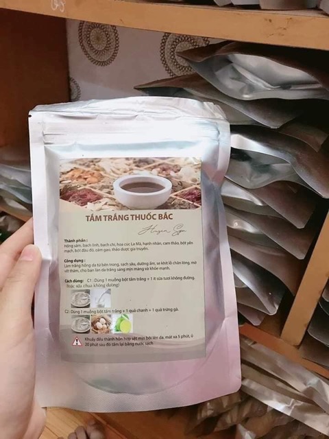 Tắm trắng thuốc bắc Hand made nhà làm 1 bịch 1 kg loại thượng hạng FG