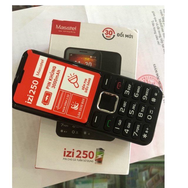 Điện thoại izi 250 (hàng chính hãng)