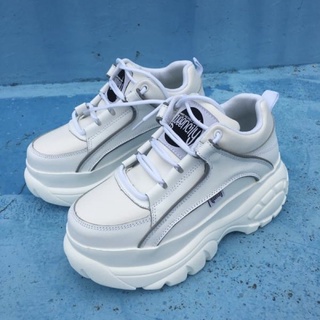 (SẴN TRẮNG 36) Giày sneaker L88 high and chic đế platform 6cm