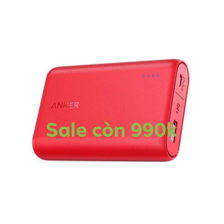 Sạc Dự Phòng ANKER Dung Lượng 10.000 mAh - Mua tại Đức