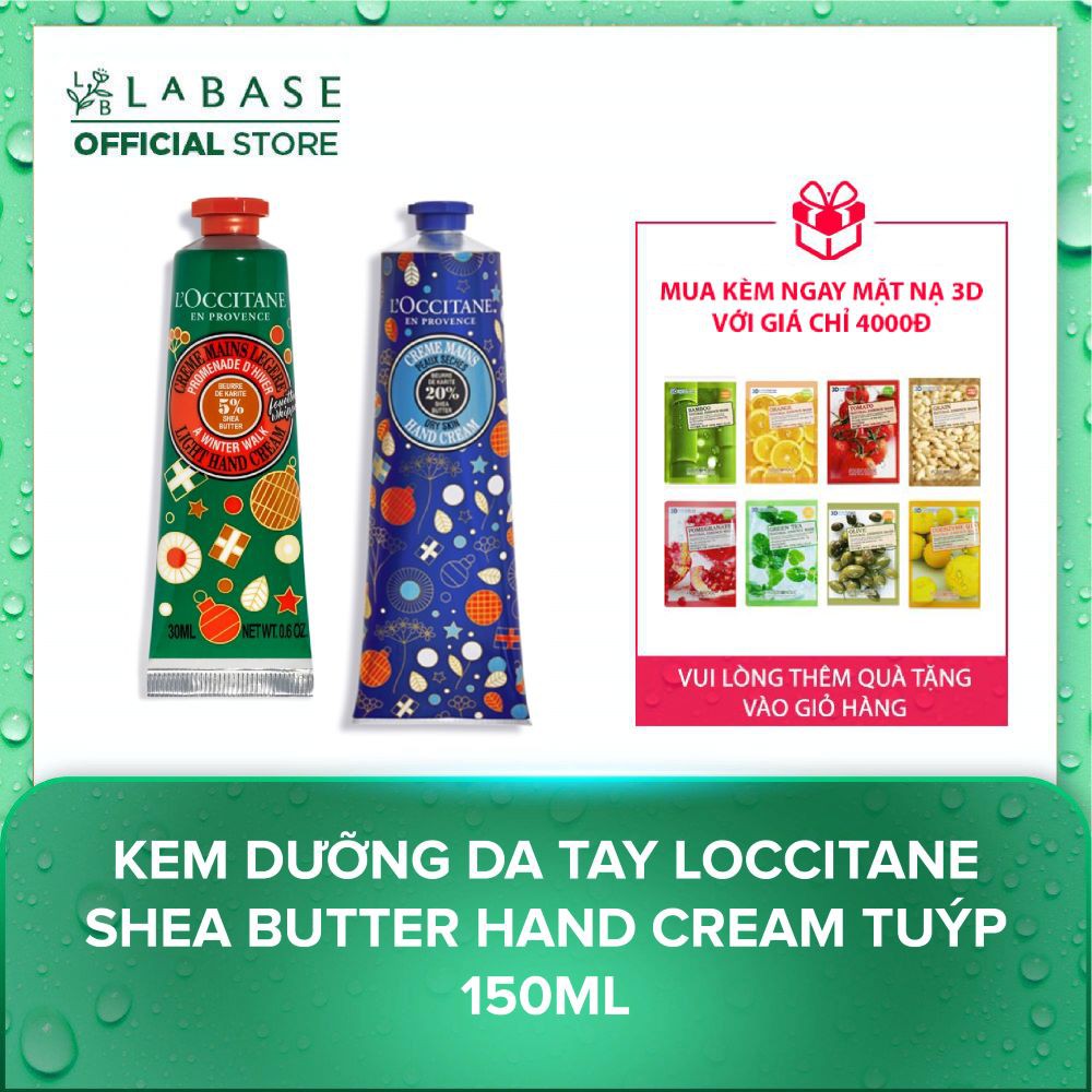 Kem tay L Occitane Hand Cream 30ml và 150ml