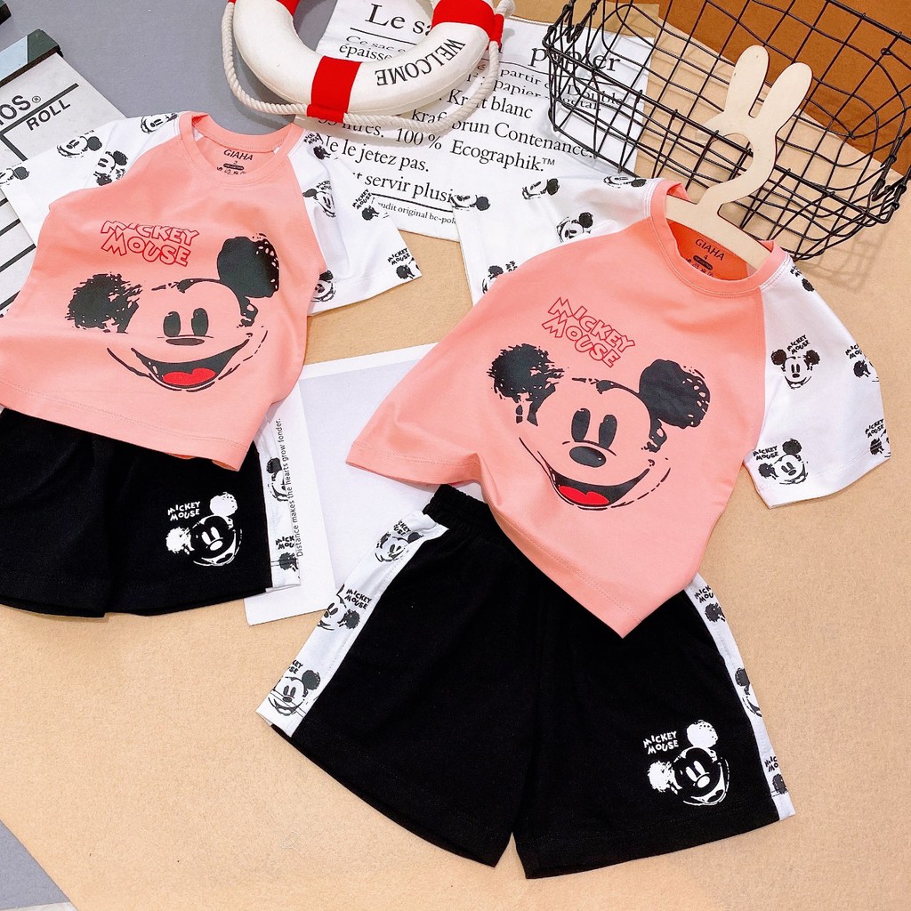 Đồ bộ bé gái size đại mẫu Mickey