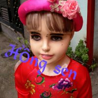 Mấn phối áo dài cách tân. Hoa