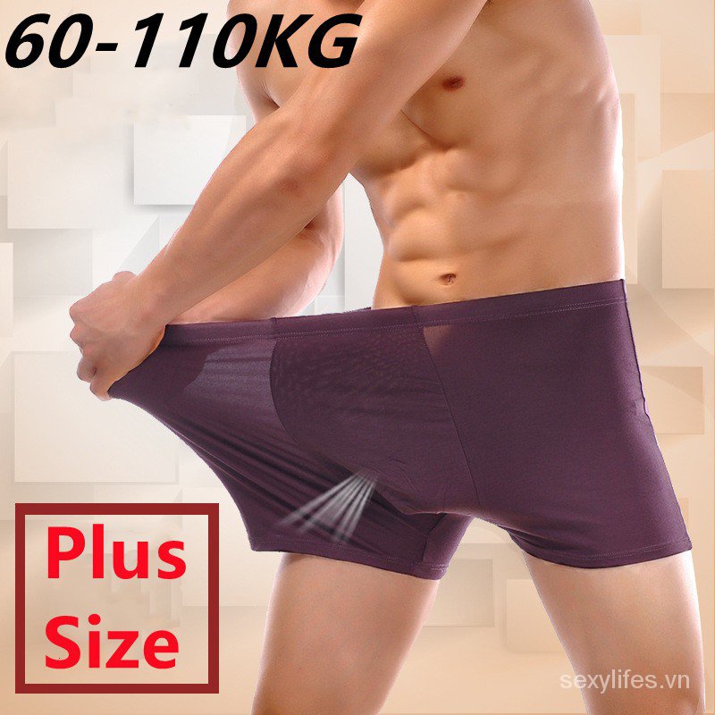 Quần boxer cotton 3D size lớn 2XL-7XL 3XL.4XL.5XL.6XL.7XL cho nam