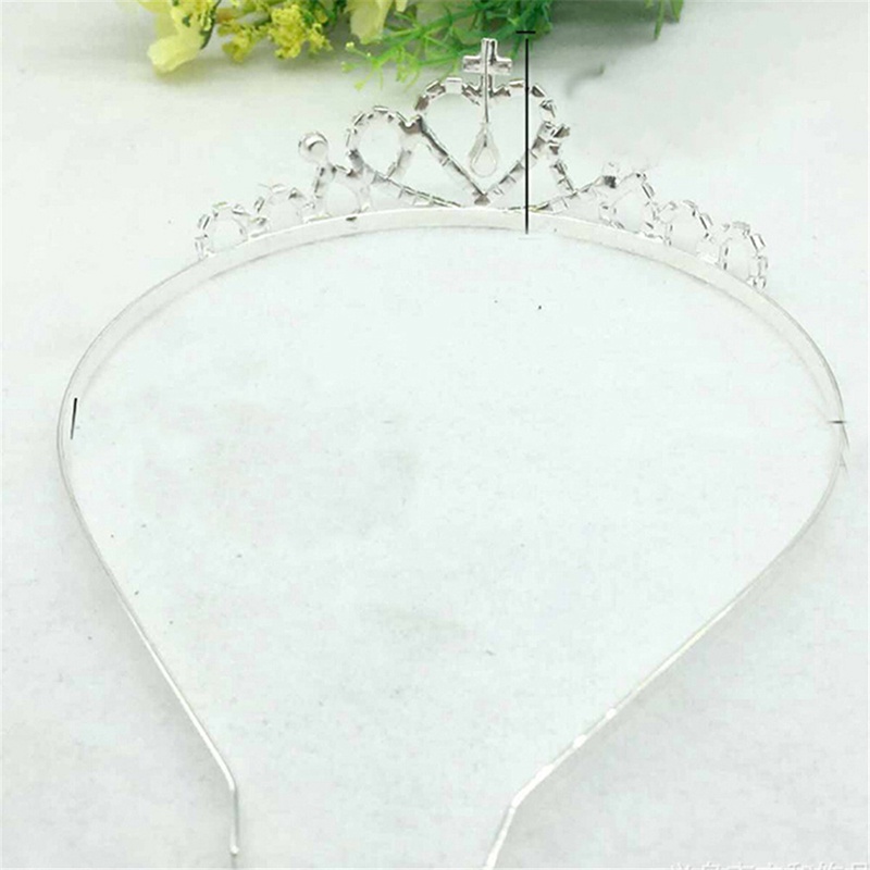 Vương Miện Công Chúa Đính Đá Pha Lê Cho Bé Gái