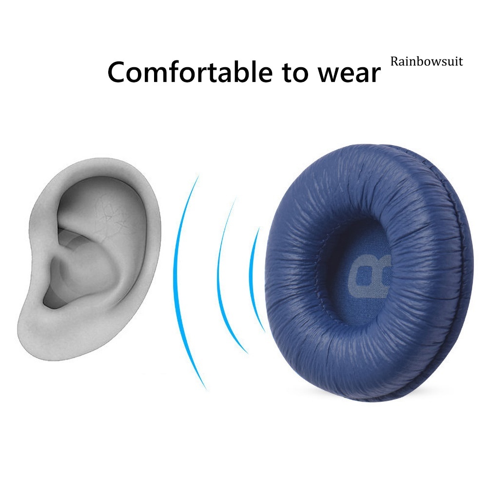 2 đệm tai nghe thay thế chuyên nghiệp dành cho Jbl Tune600Btnc T500Bt T450Bt Jr300Bt