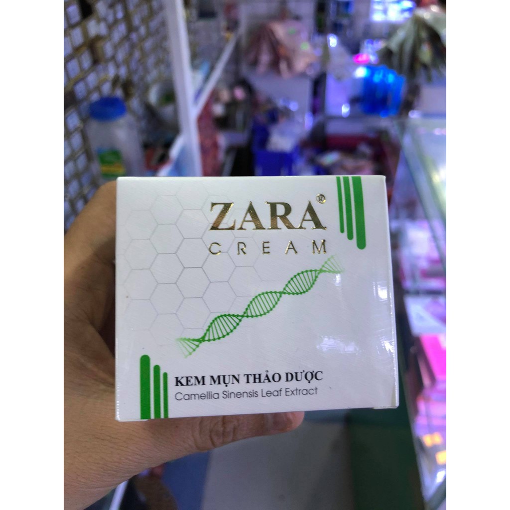 (CHÍNH HÃNG) Kem Mụn Thảo Dược ZARA 12gr