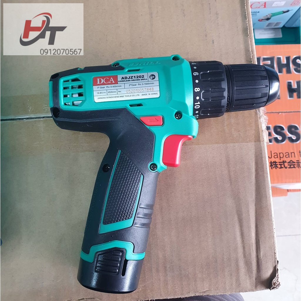 Máy Khoan Pin DCA ADJZ1202E Hàng Chính Hãng Bảo Hành 6 Tháng