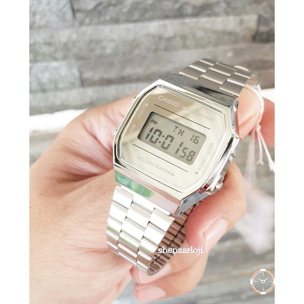 Đồng hồ Nam CASIO A168 classic cực đẹp, tinh tế, phong cách thời trang-full box thiếc chính hãng | BigBuy360 - bigbuy360.vn