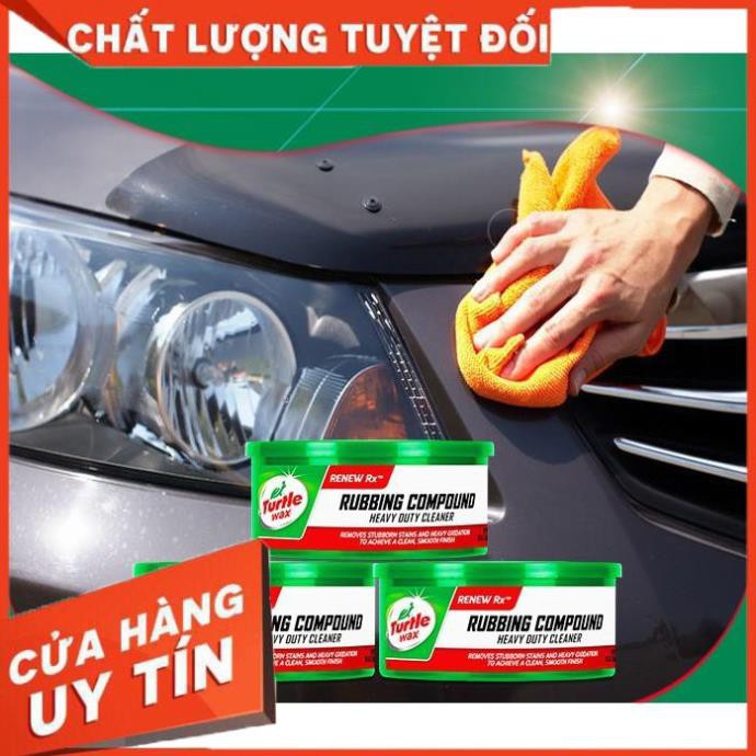 [Siêu Hot] Pát đánh bóng và xóa các vết xước nặng Turtle Wax  Rubbing compound 298g ...