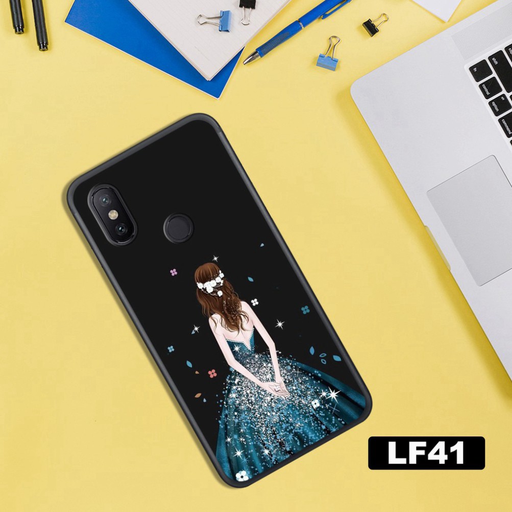 ỐP LƯNG XIAOMI MI A2/MI 6X - MI A2 LITE/MI 6 PRO IN HÌNH PHÍA SAU MỘT CÔ GÁI CHẤT LƯỢNG