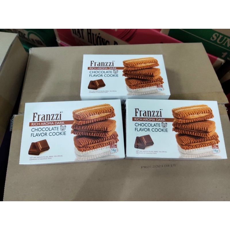 Bánh quy FRANZZI 17k/1 hộp 58gr