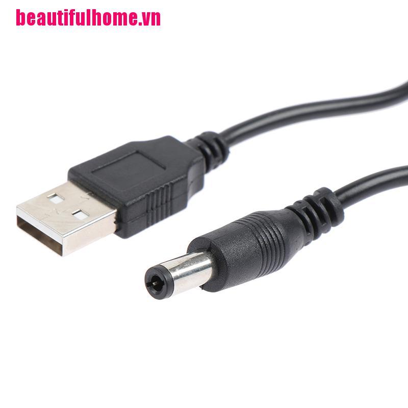 Đầu Chuyển Đổi Usb Sang Dc 5.5x2.5mm Chuyên Dụng